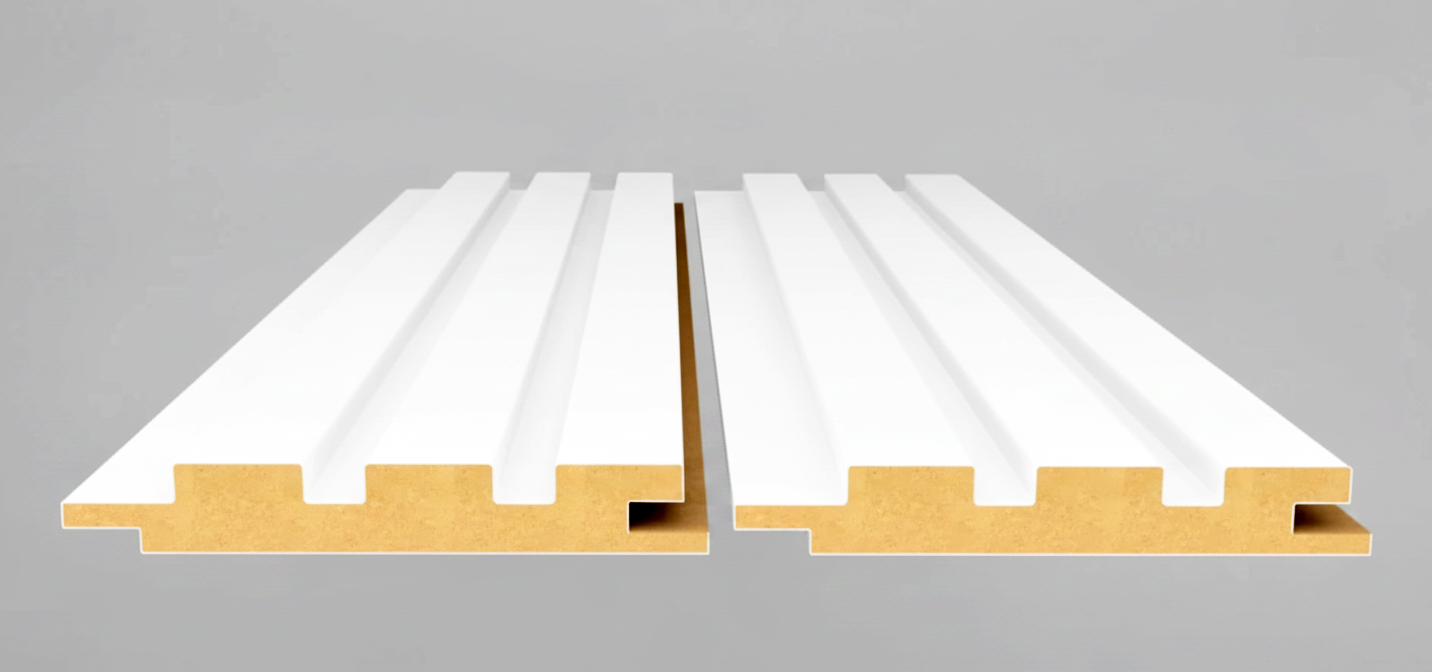 Профиль LB-3771/1  Group/MATT  SOFT TOUCH WHITE-734   ↕ 18 mm   ⟷ 121x2800 mm          ♔ СУПЕРЦЕНА!
