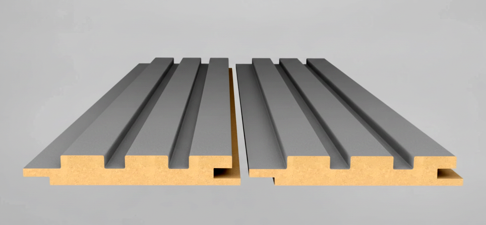 Профиль LB-3771/1  Group/MATT  TOUCH STONE GREY-728  ↕ 18 mm   ⟷ 121x2800 mm          ♔ СУПЕРЦЕНА!