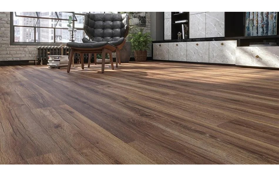 Parchet laminat (PRK-208) AGT NATURA SELECT Olympus Oak 8mm / 32 cl  ♔  SUPERPREȚ!