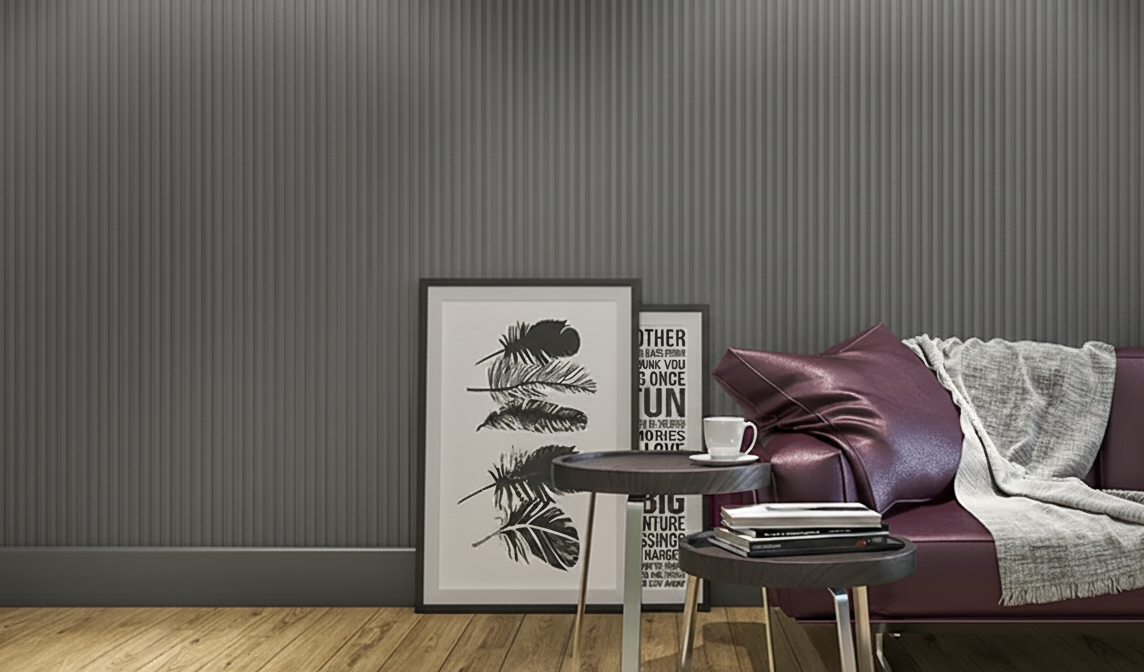 Профиль LB-3783/2 Group/MATT SOFT TOUCH STONE GREY-728   ↕ 12 mm   ⟷ 158x2800 mm          ♔ СУПЕРЦЕНА!