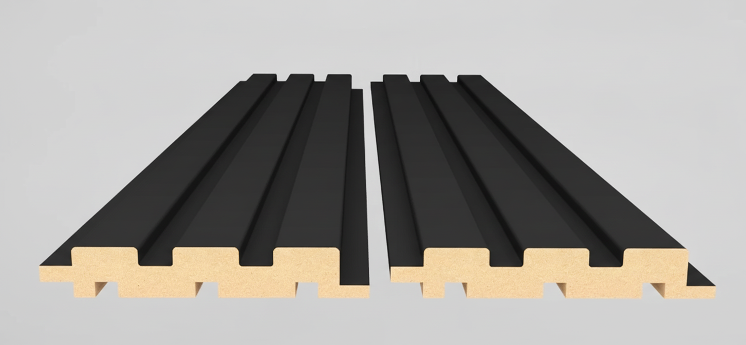 Profil  LB-3671/1 Group/MATT BUTE BLACK-3089  ↕ 16 mm   ⟷ 100x2800 mm         ♔ SUPERPREȚ!