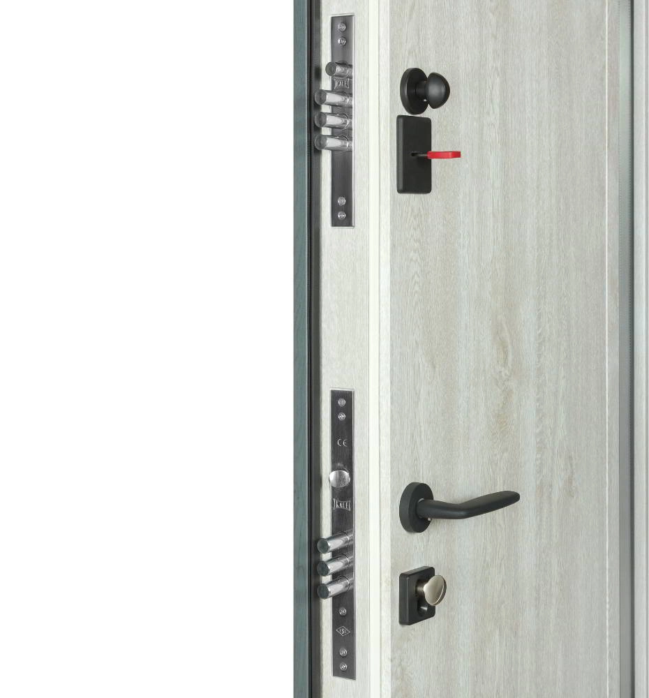 Ușă de exterior Termo House 705 / 428 Antracit / Stejar polar Termopan