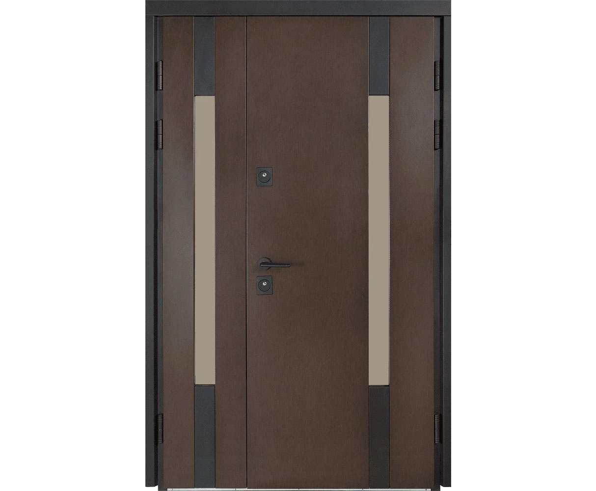 Термо House 706 Венге темный/ 431 Белый атласный
