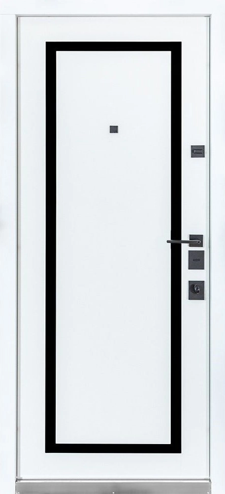 TERMO OLIMP Кvadro 575 / 568  оксид чёрный / белый матовый