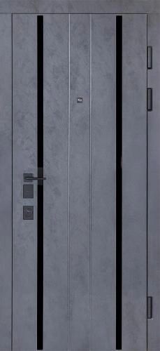 TERMO OLIMP kvadro 575 / 268 negru / alb neted