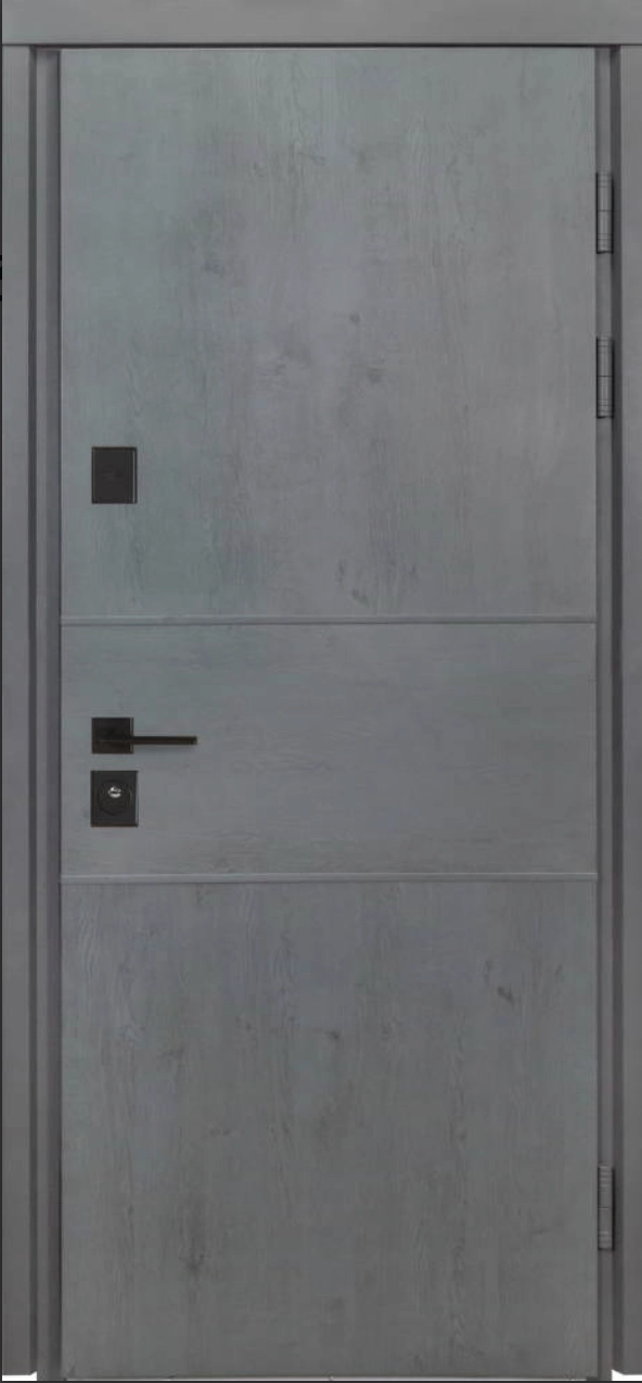 Ușă de exterior Termo House 703/191 Antracit / Beton antracit