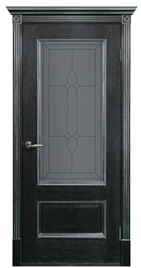 Зевс черная патина серебро ПО  