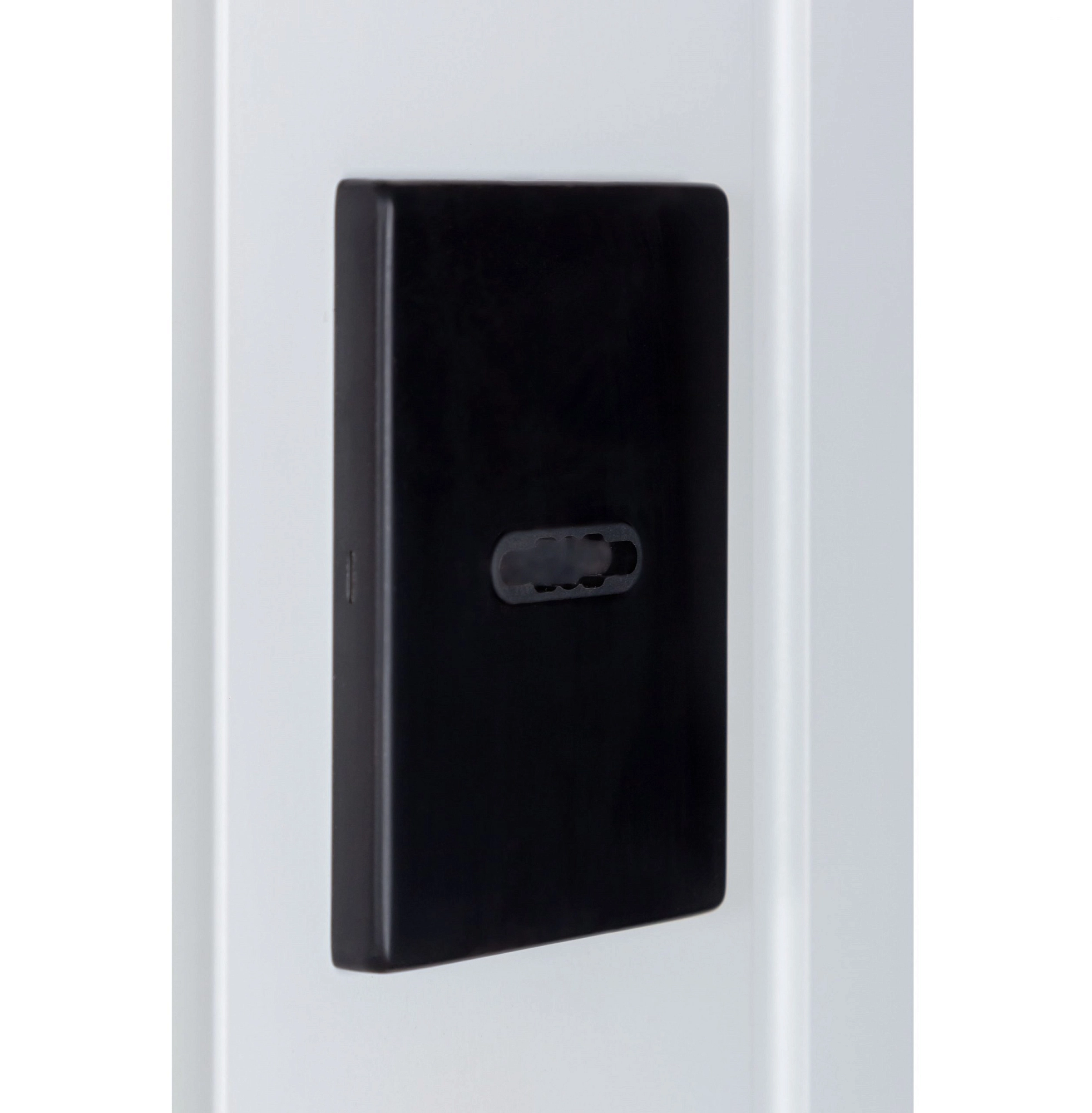 Ușă de exterior Ultra Kvadro 540-249 Piatră tăiată / Alb mat
