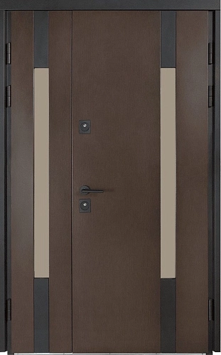 Термо House 706 Венге темный/431 Белый атласный