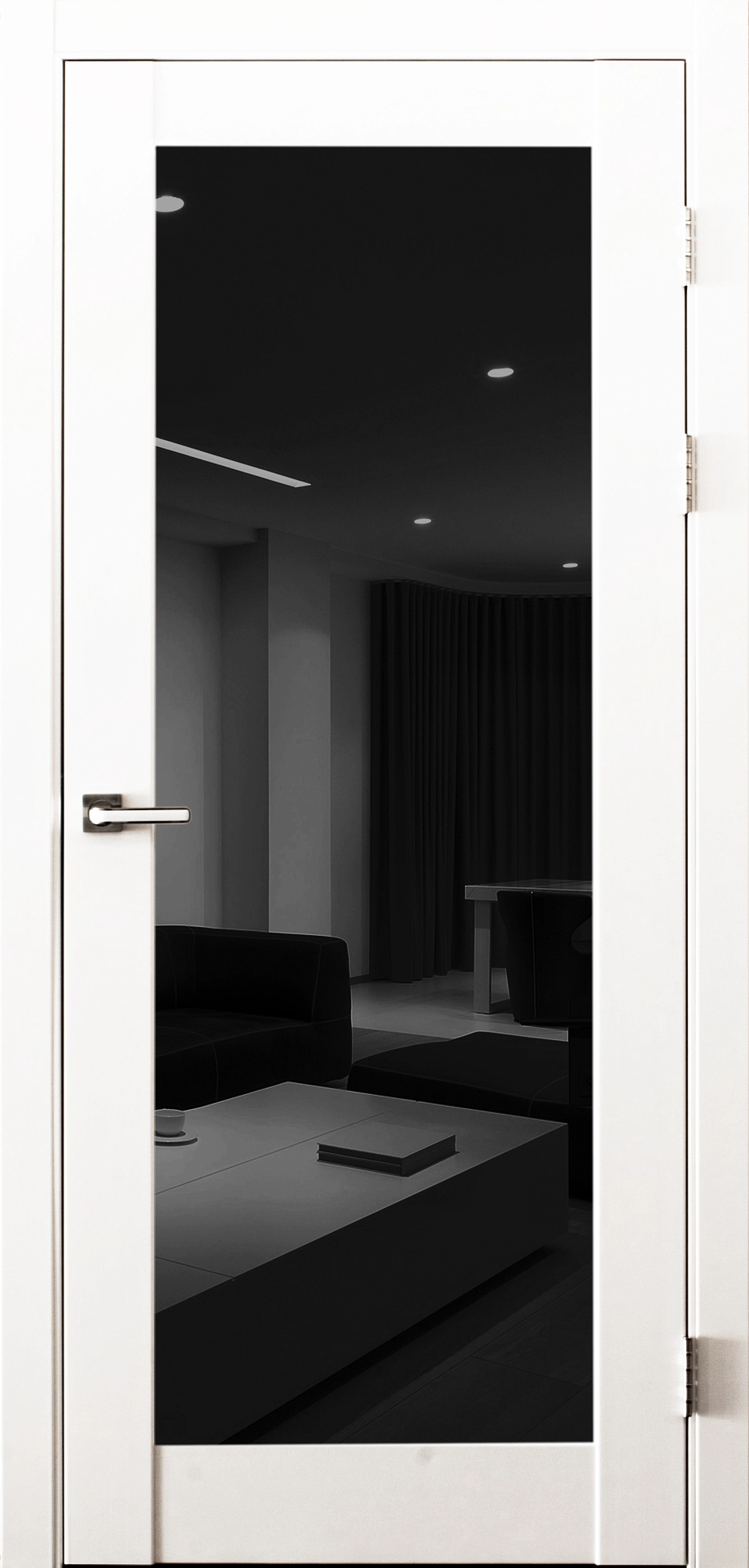 SHAKER Mirror белый мат ПГ