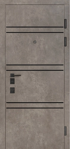 Термо EXPERT (квадро) 550 Рокси Антрацит Серый белый супермат