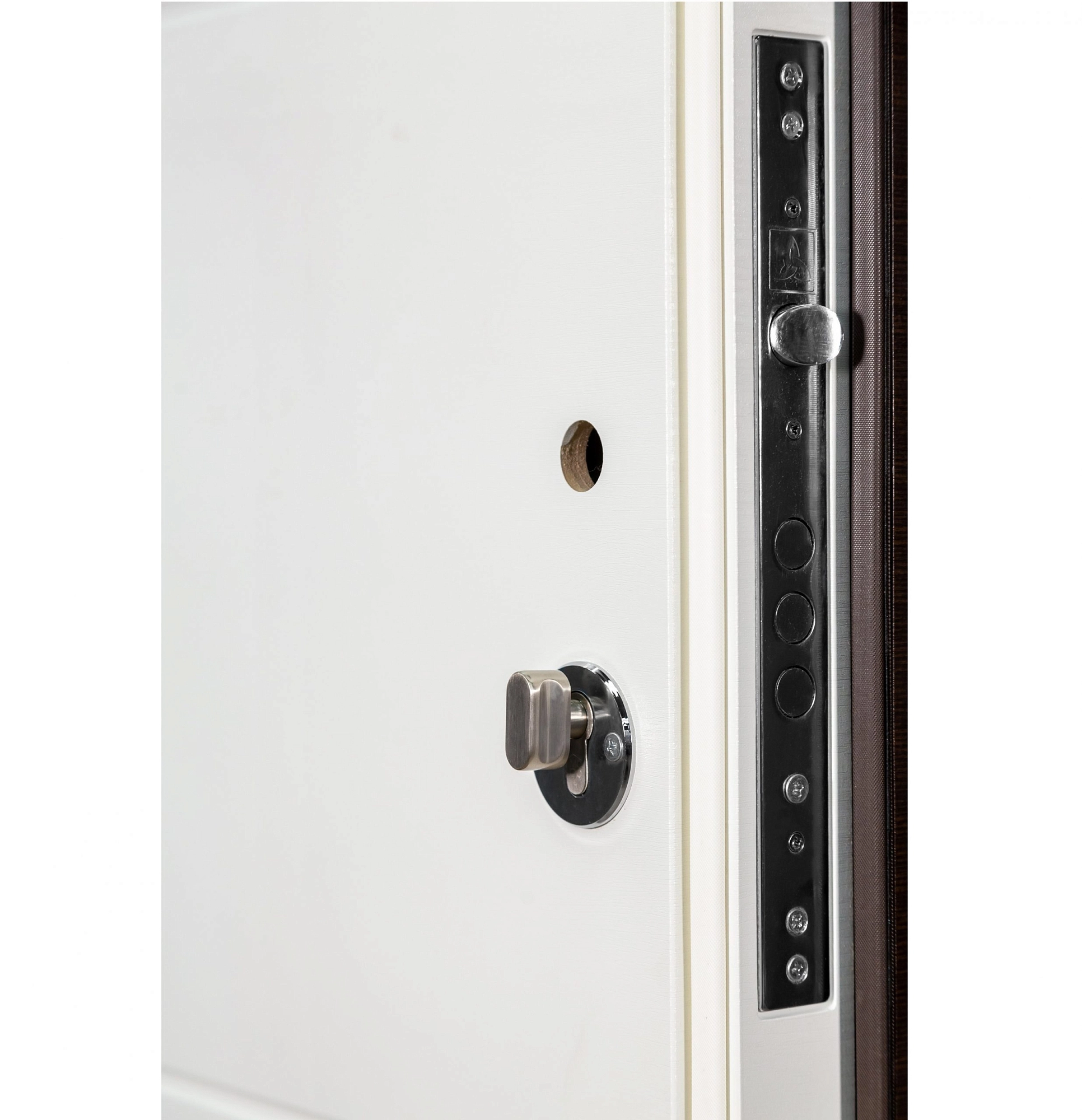 Ușă de exterior B-413 Model 163   wenge horizont întunecat/ stejar plombir horizont