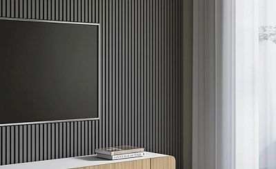 Profil  LB-3671/1 Group/MATT BUTE DARK GREY-3088  ↕ 16 mm   ⟷ 100x2800 mm           ♔ SUPERPREȚ!