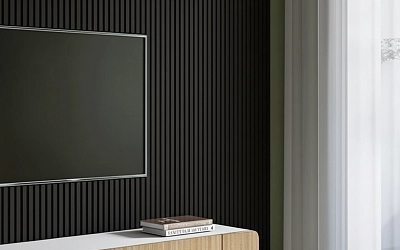 Профиль LB-3671/1 Group/MATT BUTE BLACK-3089  ↕ 16 mm   ⟷ 100x2800 mm          ♔ СУПЕРЦЕНА!