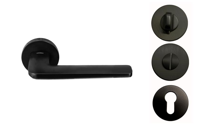 Mâner Z5-C72Z168 zamak BL (negru)  ZINC