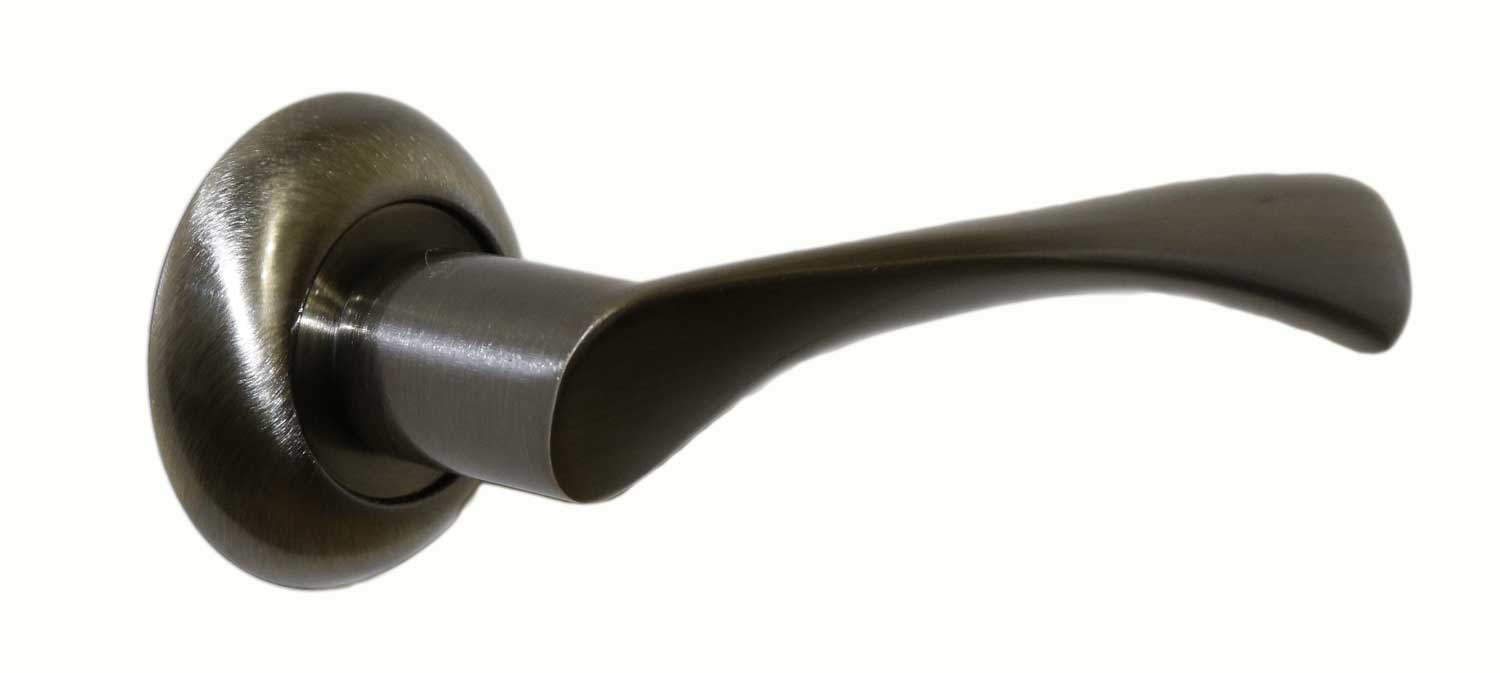 Ручка дверная  Z-P-1023  GM (матовое золото)