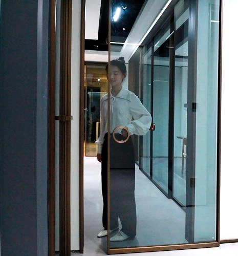 Раздвижная дверь с потолочным креплением