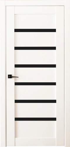  SERENA  Белый мат / Стекло чёрное