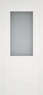 Ușă de interior PLATTEN-02 (fildeş) cu sticlă