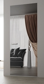 UȘĂ LA SUPER PREȚ!! • UȘĂ FILOMURO • Oglindă grafit mat)/  RAL 7031 (albastru-gri)/ L/ 2300x800 /NEGRU/ fără traversă/ 3 balamale/