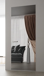 ДВЕРЬ ПО СУПЕРЦЕНЕ!!  •   Двери СКРЫТОГО монтажа MIRROR GRAFIT matt  (мат графит)/ RAL 7031 (сине-серый) /L/ 2300x800/ЧЕРНЫЙ/без перемычки/3 петли/