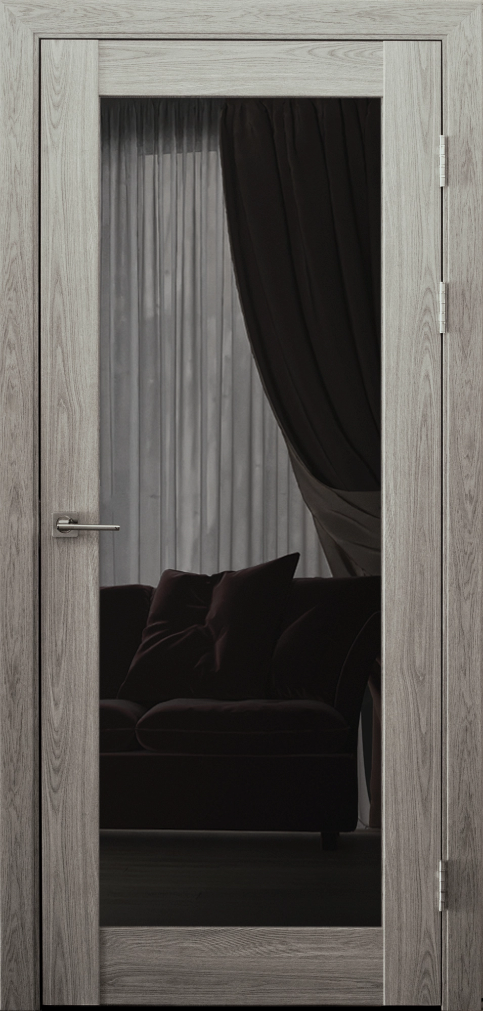SHAKER Mirror серый дуб ПГ