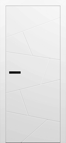 Ușă de interior PG 7.06 (email alb RAL 9016)   Фото №1 | Интернет магазин двери Белоруссии