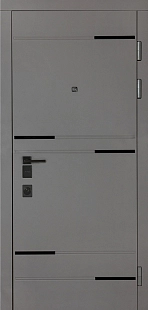 Ușă de exterior TERMO MEGAPOLIS (kvadro) Mottura MODEL 528 Copac musonne/ Copac musonne de culoare deschisă